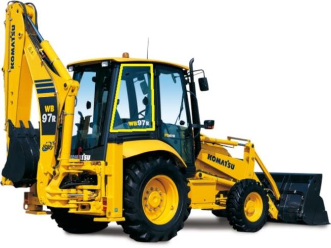 Komatsu WB93R WB97R