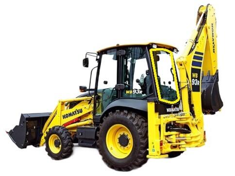 Komatsu WB93R WB97R