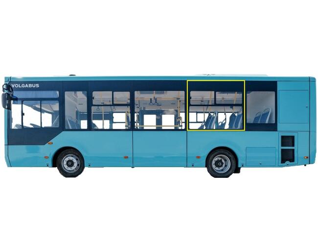 Volgabus 4298.G4, стекло волгабас 4298